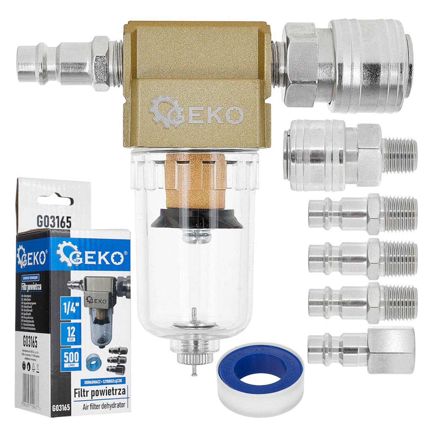 Filterz vzduchu s odlučovačom vody 1/4''