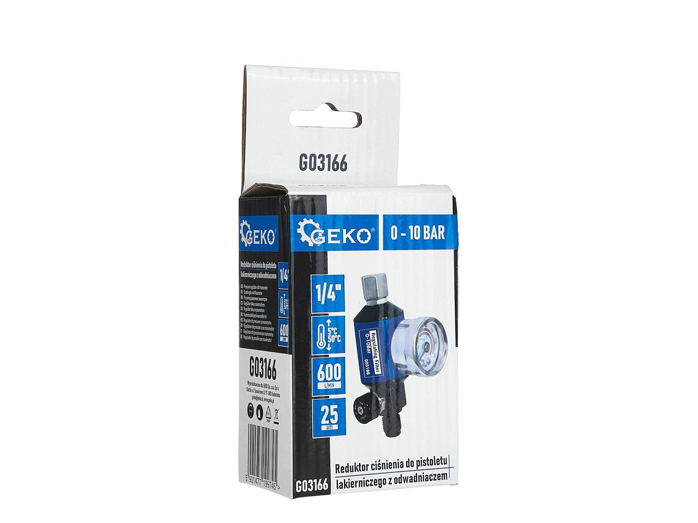 Regulátor tlaku pre lakovaciu pištoľ s odlučovačom 1/4''