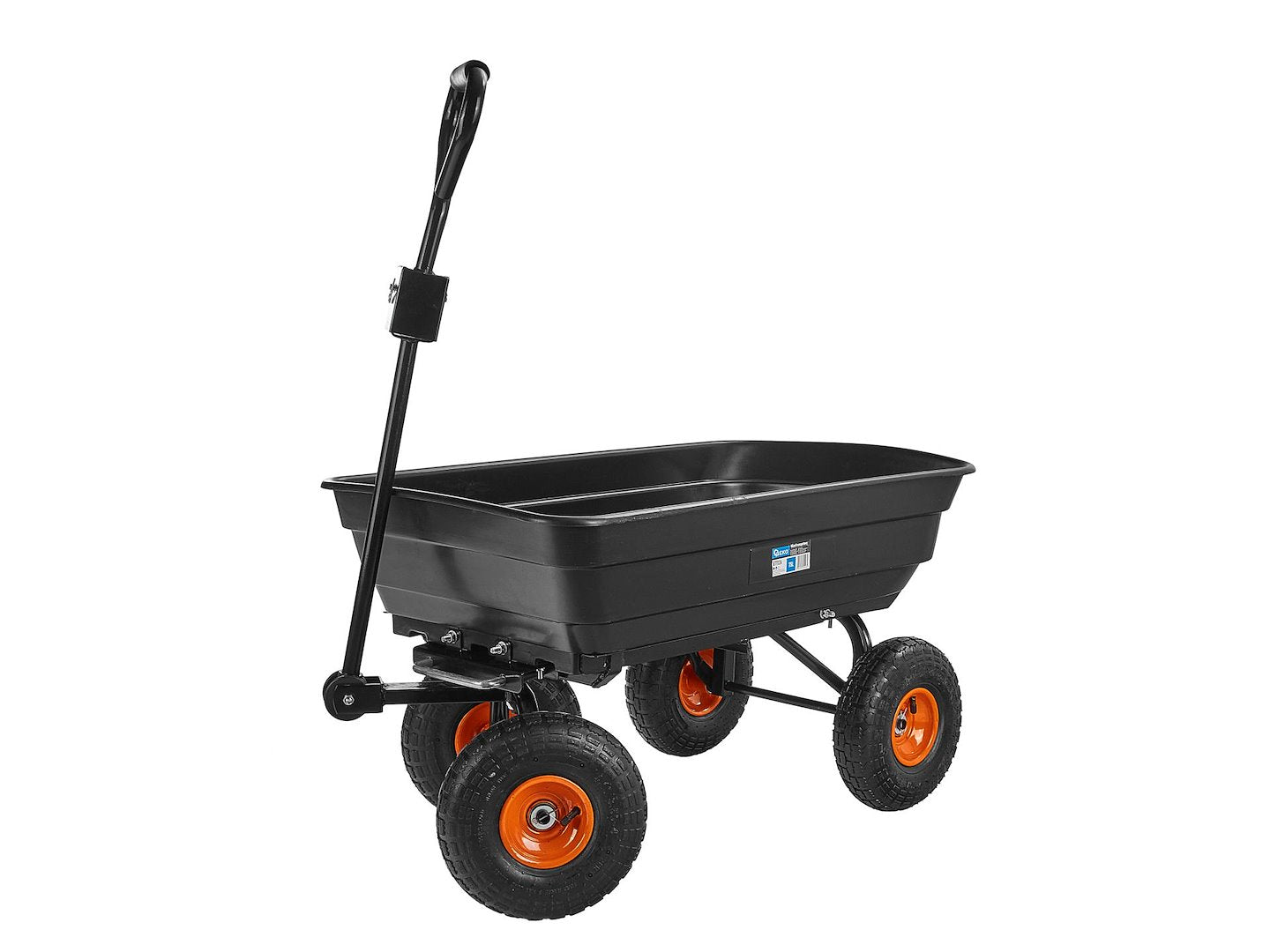 Vyklápací záhradný vozík, 75kg, Geko