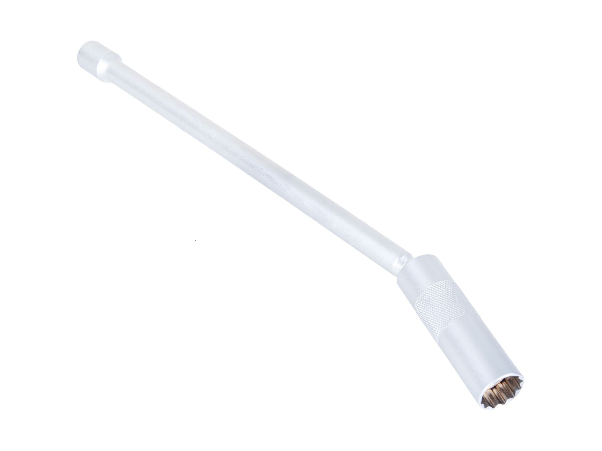 Nástrčná hlavica - kľúč na sviečky 16mm, 3/8'', 310mm, s kardanovým kĺbom, tenkostenná, CrV, Geko