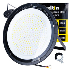 Priemyselná LED lampa Highbay 200W, 24000lm, 4500K, IP65, Keltin