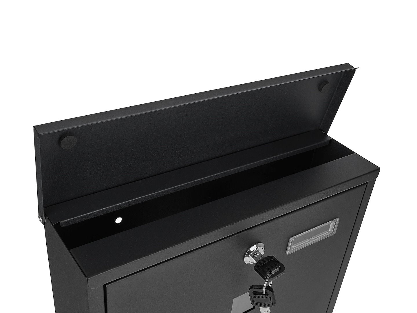 Poštová schránka 34 x 30,7 x 10cm, čierna