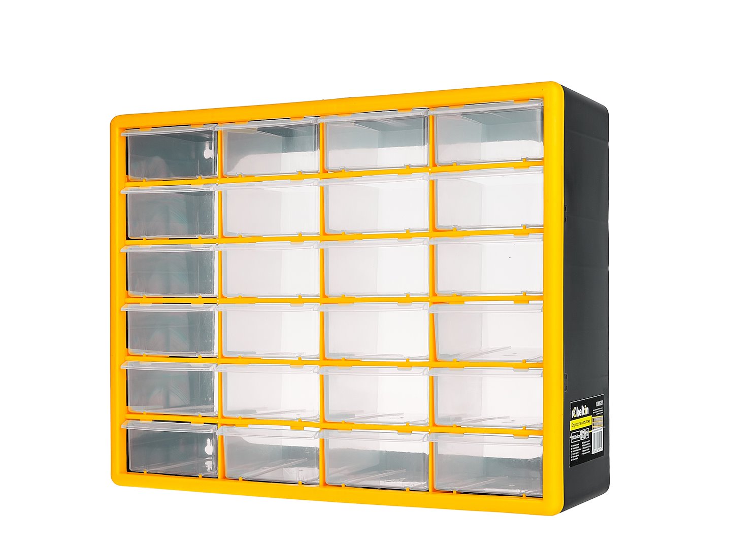Dielenský organizér so zásuvkami 50 × 16 × 39cm, 24 zásuviek, Keltin