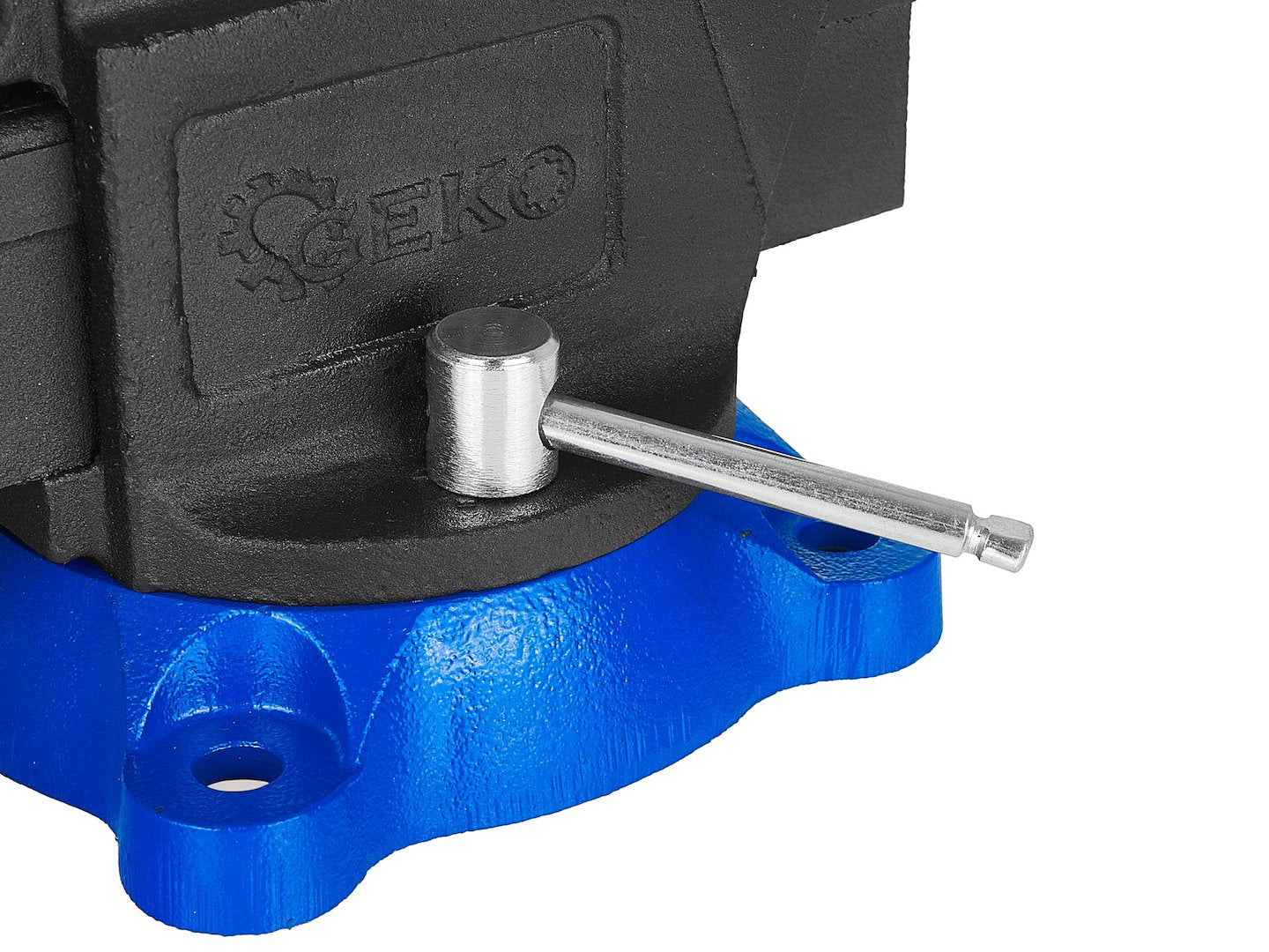 Otočný stolový zverák Heavy Duty, 125mm, Geko