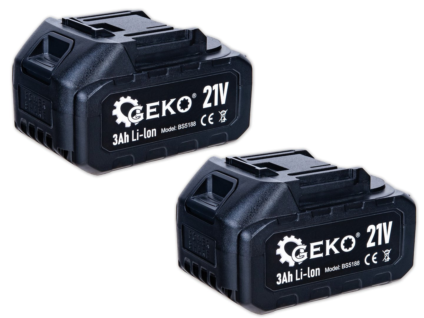Akumulátorový rázový uťahovák 1/2'', 21V, 3Ah, 350Nm, Geko