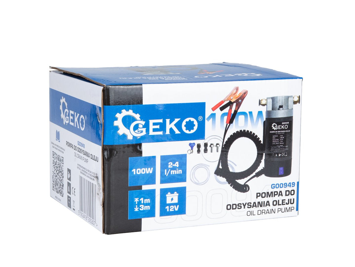Elektrické čerpadlo na prečerpávanie oleja 12V Geko