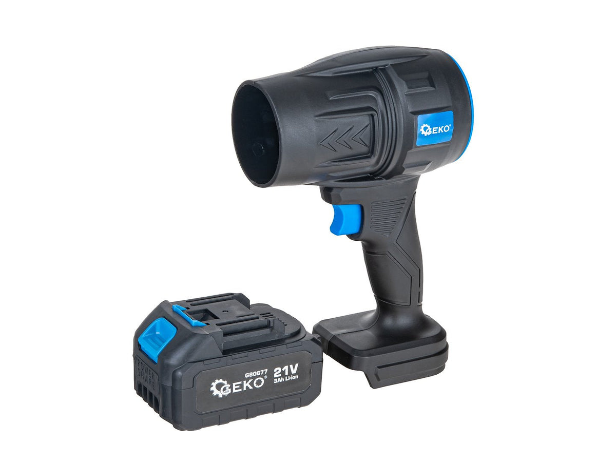 Prenosný akumulátorový fukár 2x4,0Ah, 21V Geko