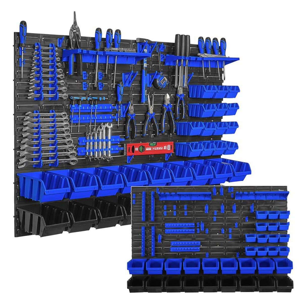 Nástenný organizér na náradie s úložnými boxmi 1152x780mm, 78ks Geko