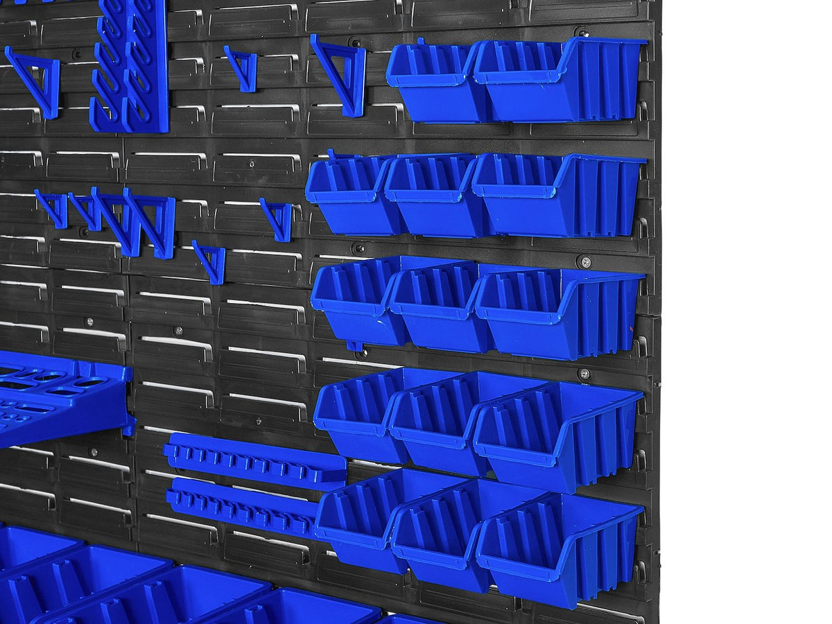 Nástenný organizér na náradie s úložnými boxmi 1152x780mm, 69ks Geko