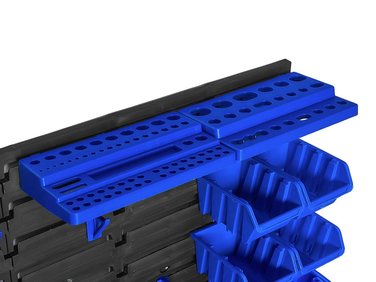 Nástenný organizér na náradie s úložnými boxmi 390x780mm Geko