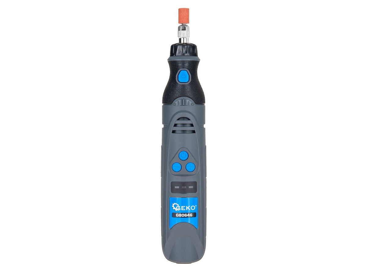 Mini akumulátorová brúska s príslušenstvom 3,6V 1500mAh, Geko