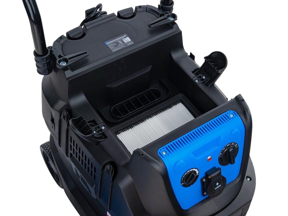 Priemyselný vysávač s automatickým čistením filtra 1600W, 40l Geko