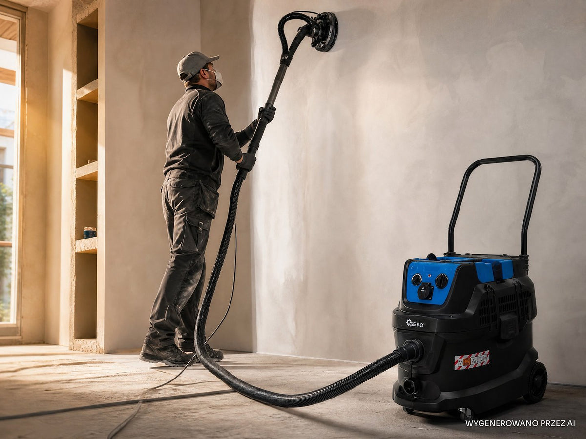 Priemyselný vysávač s automatickým čistením filtra 1600W, 40l Geko