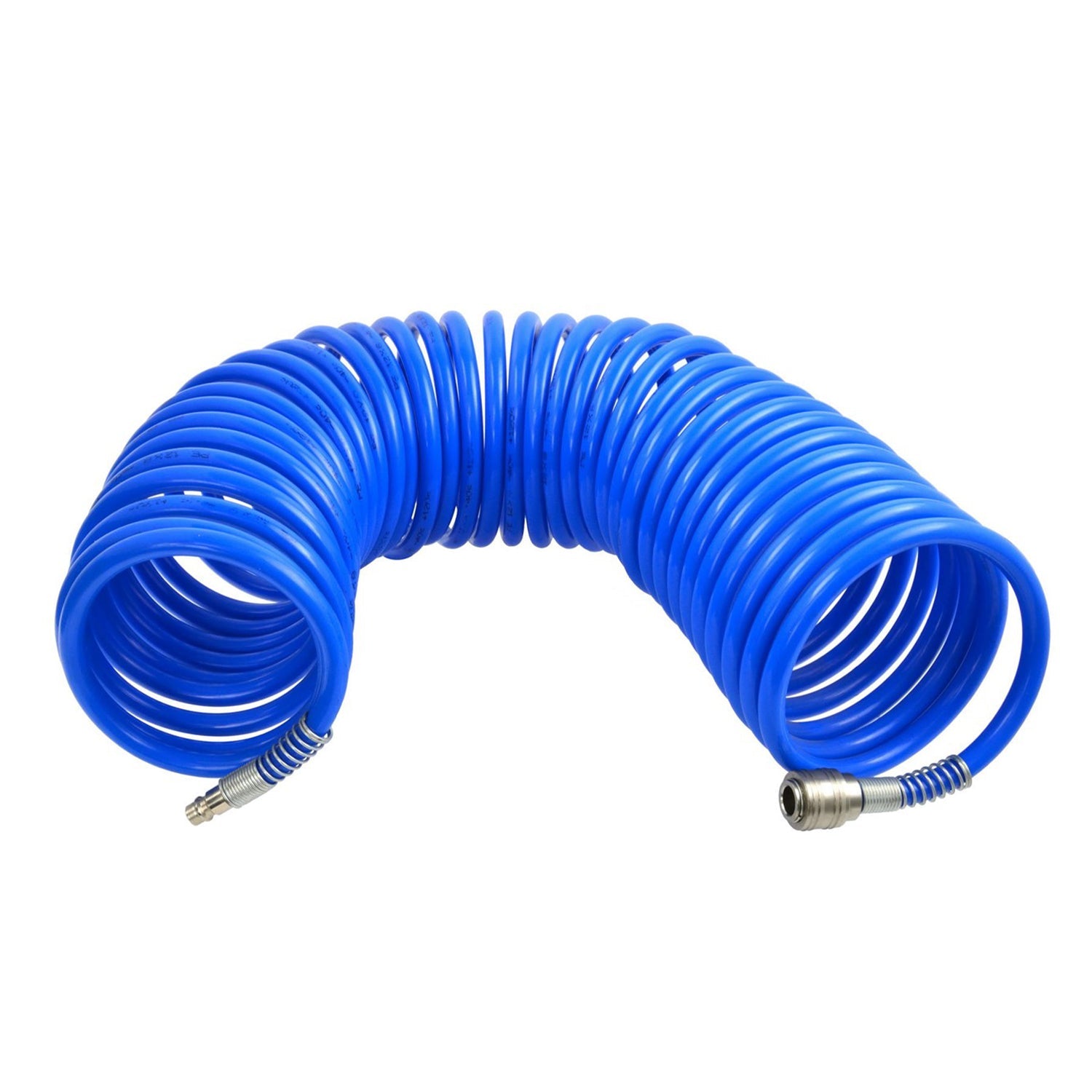 Špirálová hadica na vzduch s rýchlospojkami 8 × 12 mm 20 m