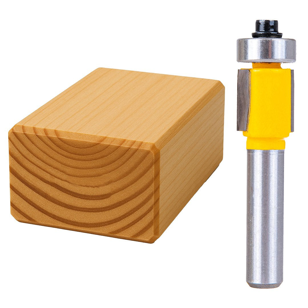 Sada tvarových fréz na drevo, so stopkou 8mm, 12ks, HSS, s dreveným boxom, Geko