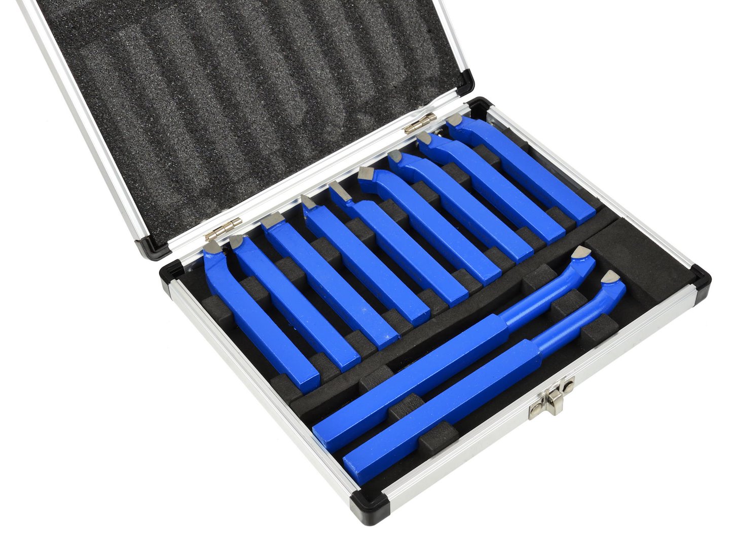 Sada sústružníckych nožov 10 x 10mm, z tvrdokovu, 11ks, Geko