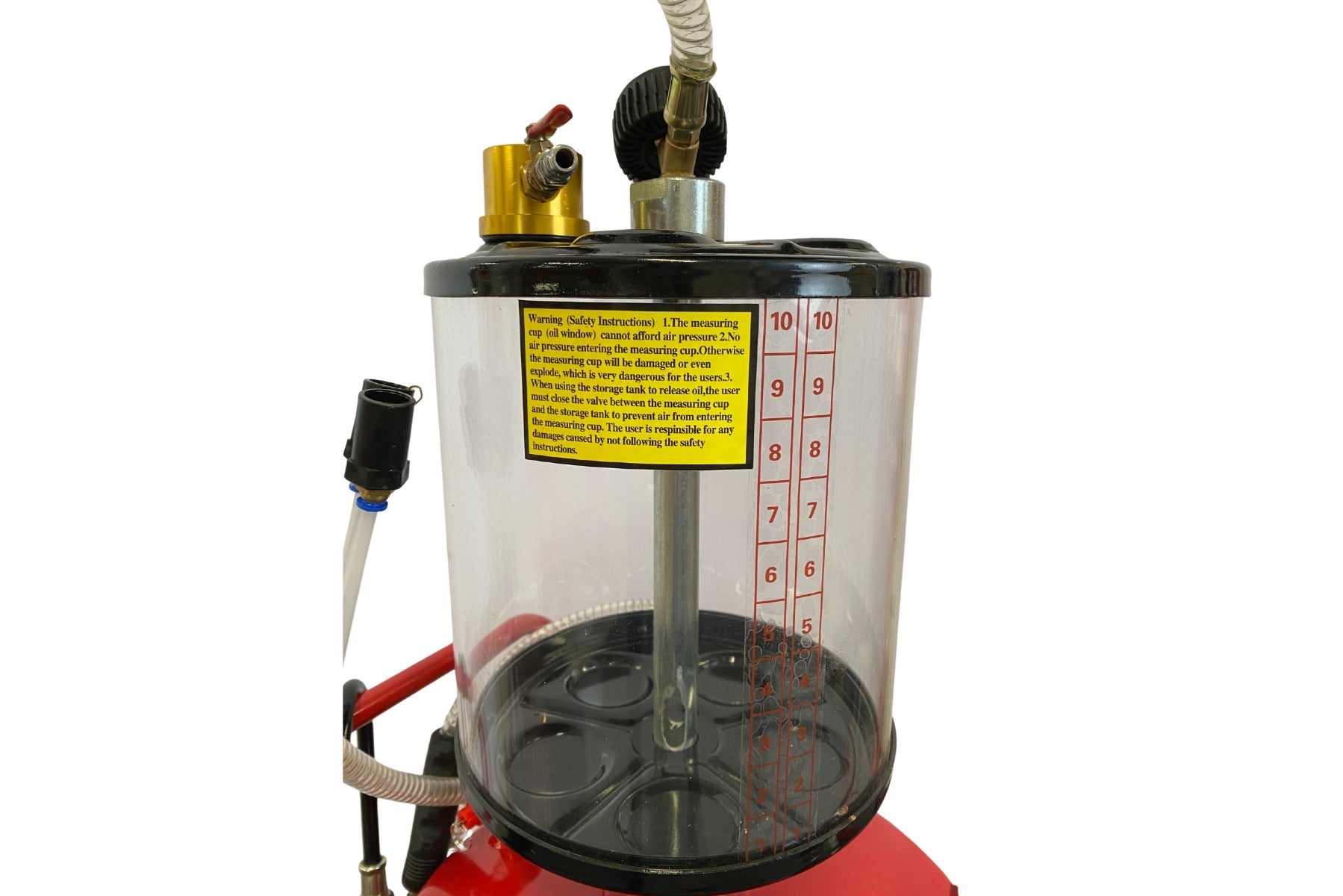 Pneumatická zberná nádoba na olej s odsávaním 80l Invento