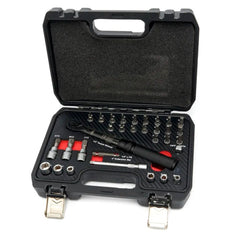 Sada presného momentového kľúča 1/4'', 2 - 20Nm, 32ks HBM