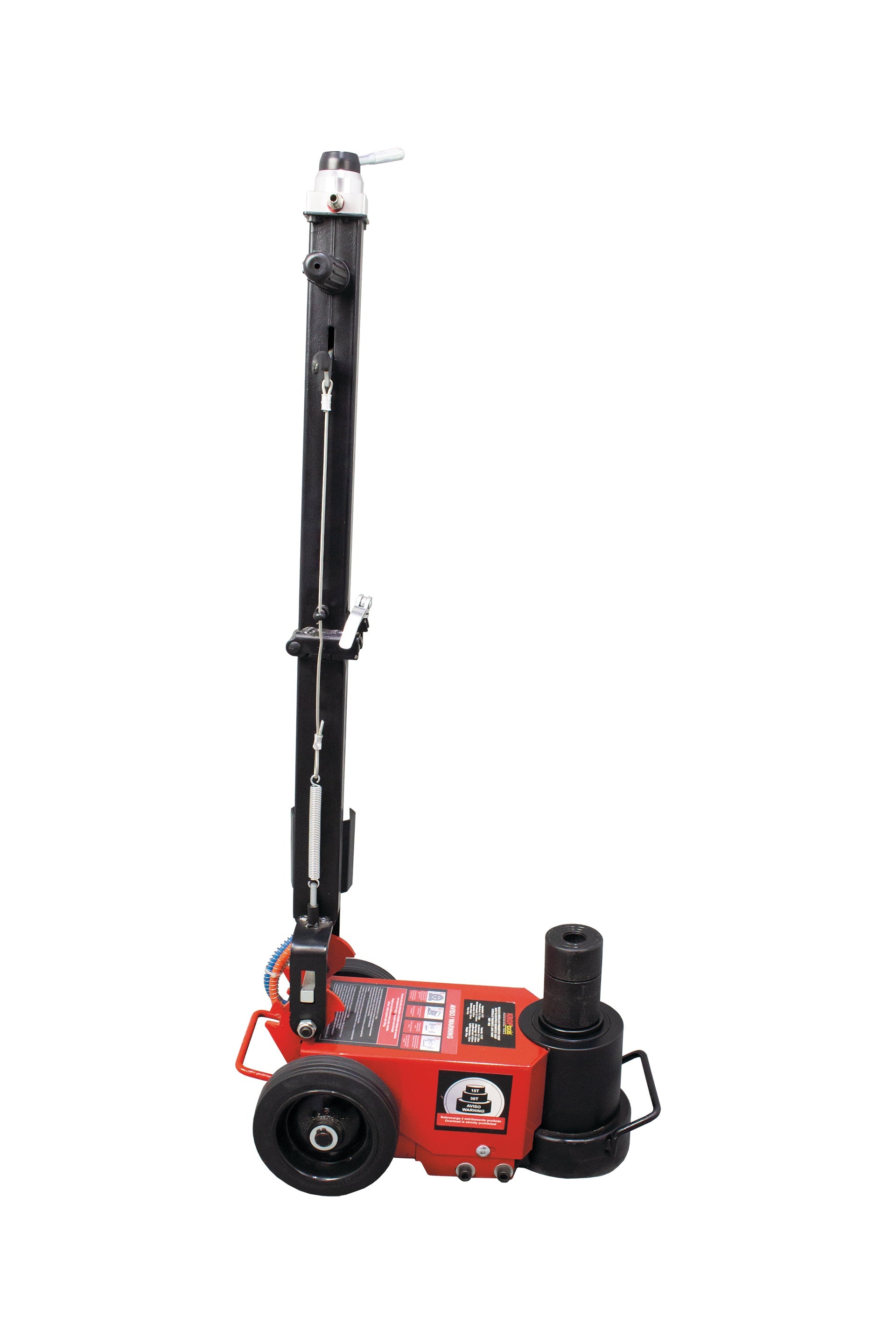 Hydraulicko-pneumatický zdvihák 15 - 30t Kroftools