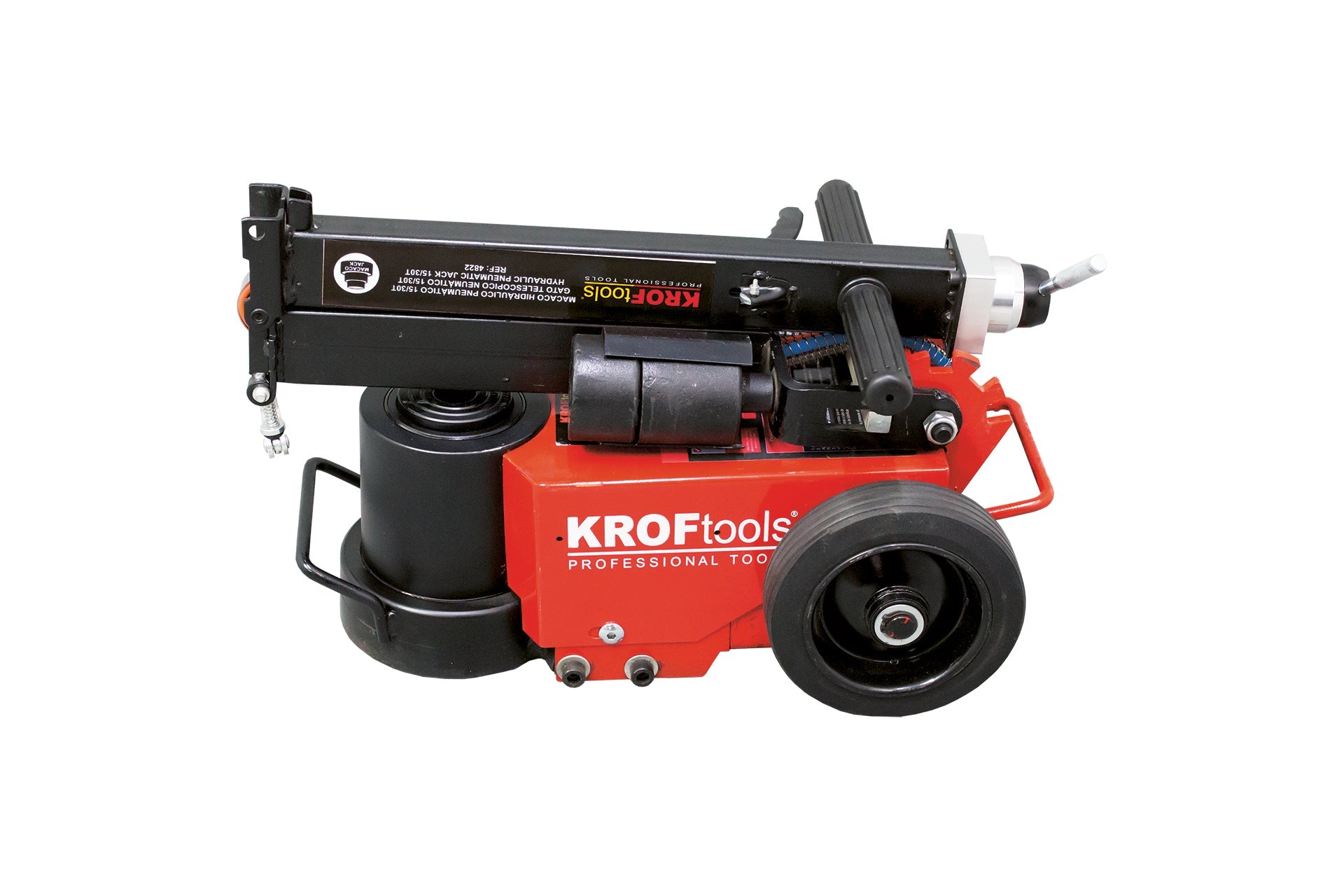 Hydraulicko-pneumatický zdvihák 15 - 30t Kroftools