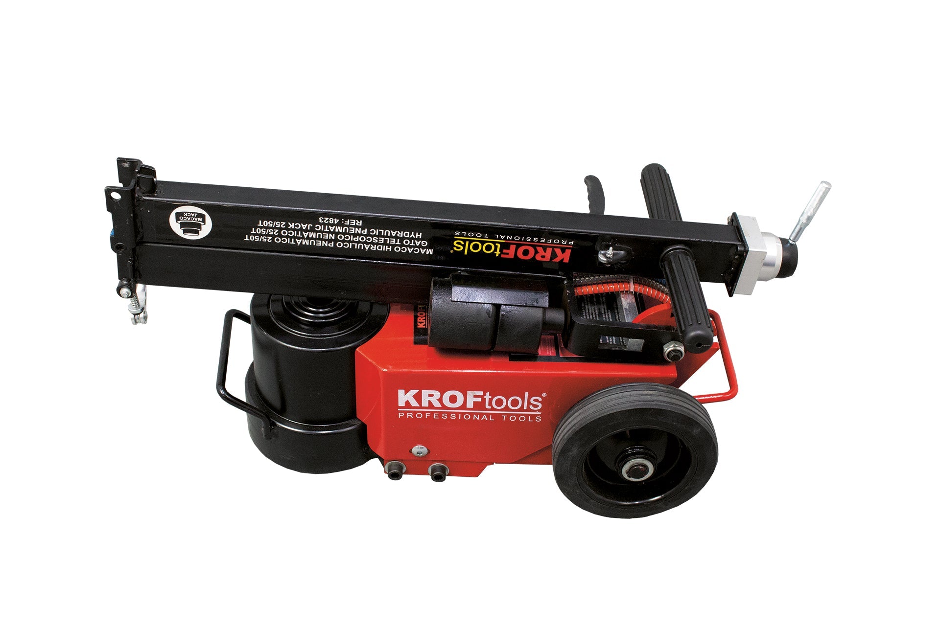 Hydraulicko-pneumatický zdvihák 25 - 50t Kroftools