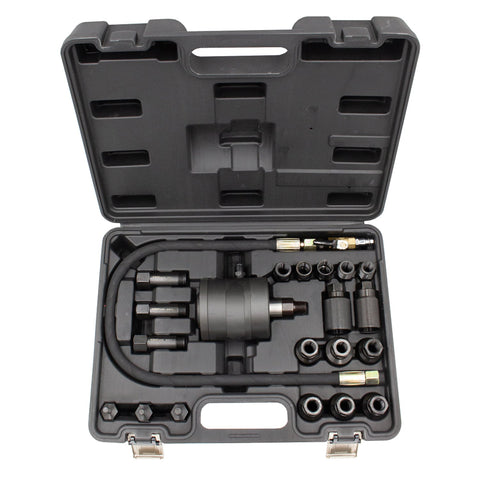 Sada pneumatického sťahováka vstrekovačov, 1000Nm, 21ks - Bosch, Delphi, Denso, Siemens