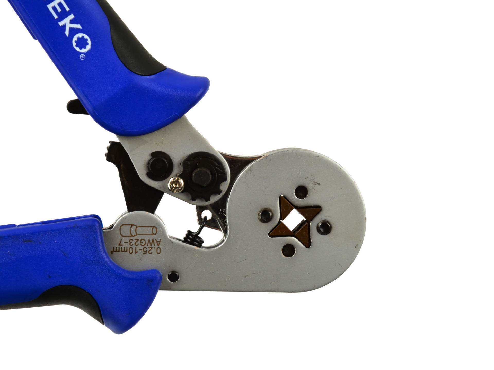 Krimpovacie - lisovacie kliešte na koncovky káblov - dutinky 0,25 - 10mm 10/40