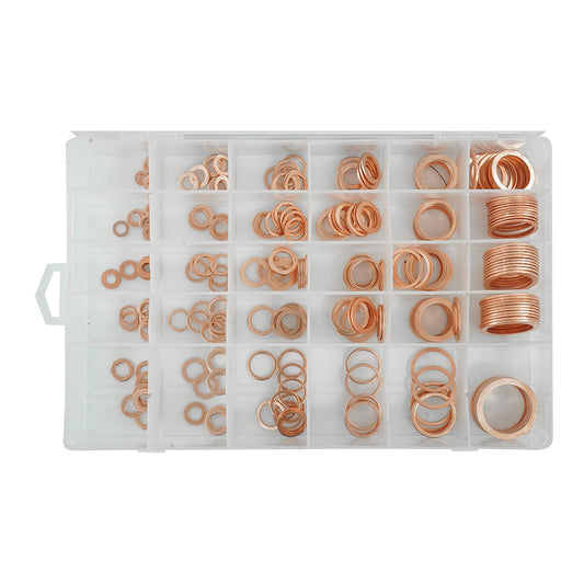 Sada medených podložiek, 300ks