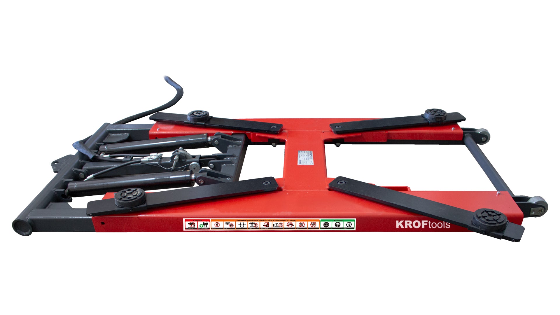 Mobilný nožnicový zdvihák, 3t 230V Kroftools Portugalsko