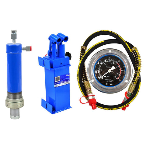 Súprava pre hydraulický lis 20t - čerpadlo, valec, manometer