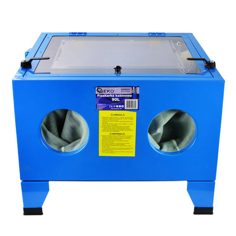 Pieskovacia kabína - box 90l Geko
