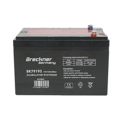 Gélový akumulátor pre solárne systémy 12 V, 15 Ah, 20HR, 150 × 100 × 100 mm, Breckner Germany