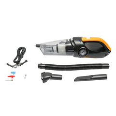 Vzduchový kompresor a vysávač do auta s LED osvetlením 12V, 120W