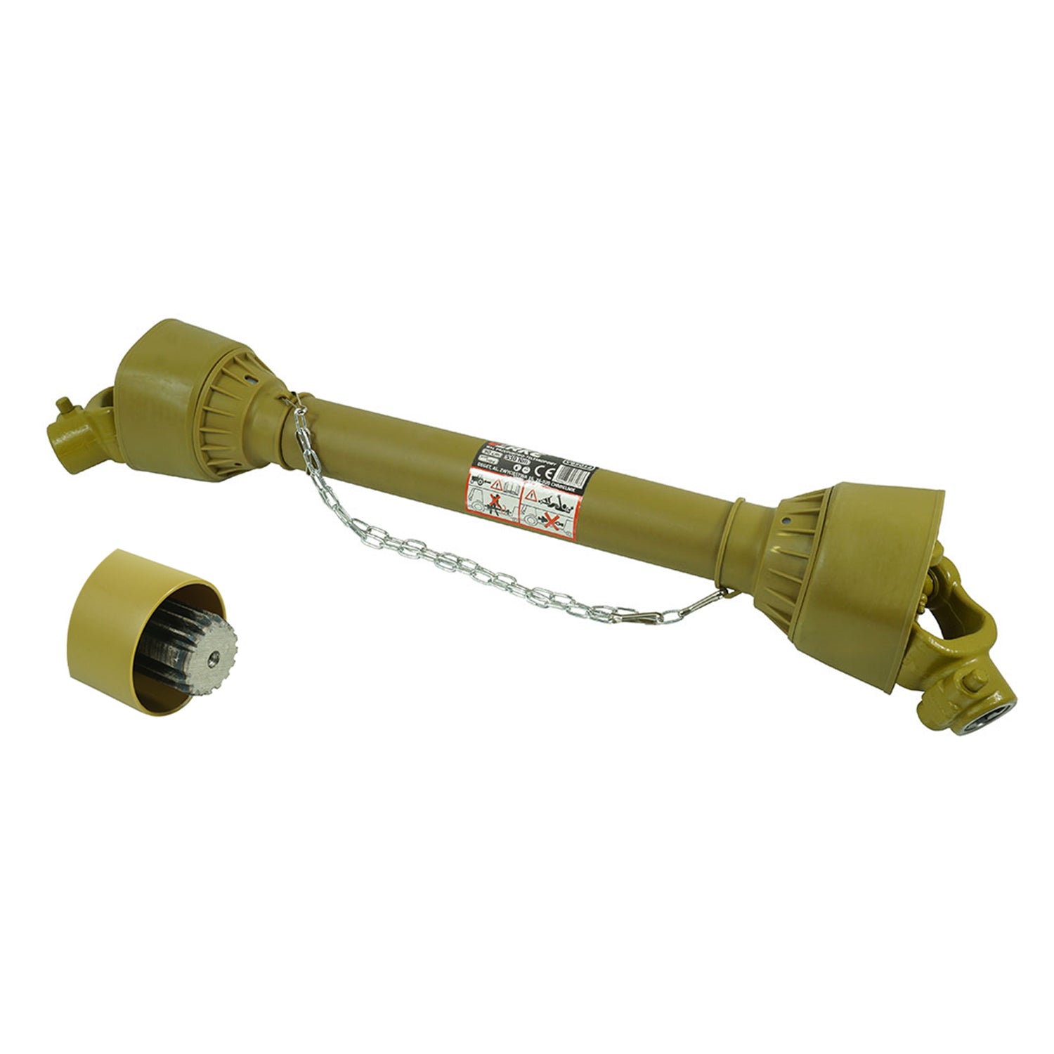 Kĺbový hriadeľ, kardanový, 90cm, 530Nm, Verke