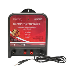 Generátor impulzov - zdroj pre elektrický ohradník 10J, DC 220V, 140km Breckner Germany