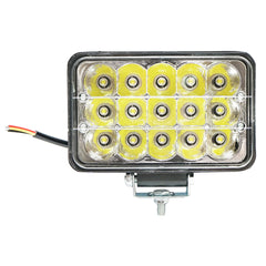 LED pracovné svetlo 15 LED, 2 režimy svietenia, 10 - 30V, 45W, uhol svietenia 30°