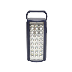 LED pracovná lampa, batéria 6V / 4Ah, USB, 100 × 95 × 200 mm