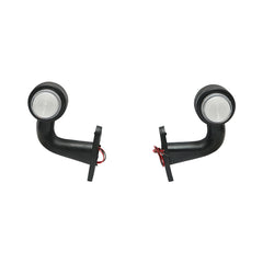 Sada LED NEON svetiel bočné, obrysové, 12-24V, červeno-biela, Breckner Germany