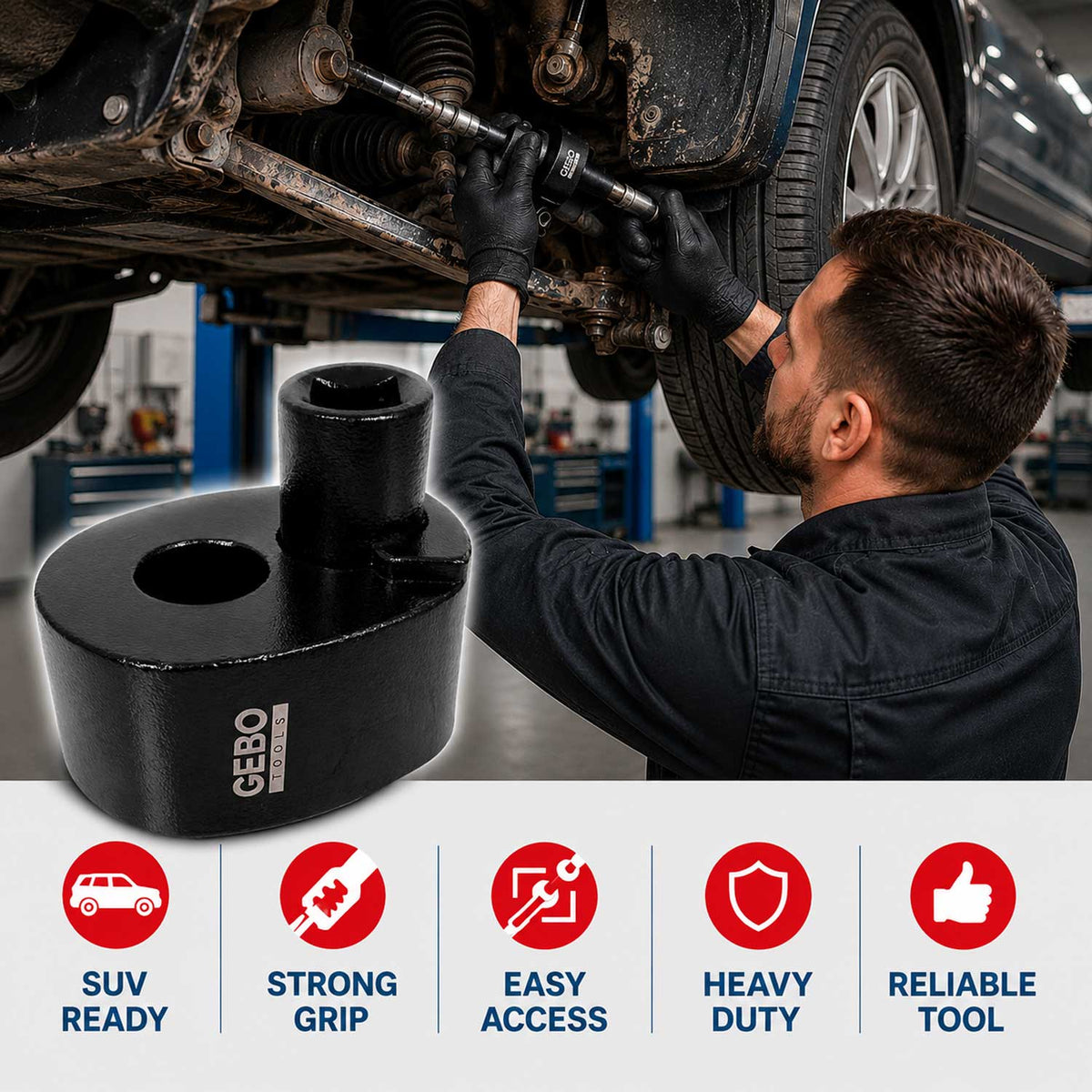 Kľúč na tyč riadenia 36 - 42mm Gebo Tools