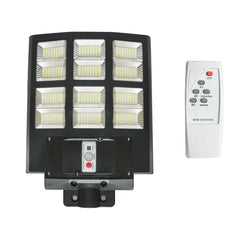LED solárna lampa - pouličné osvetlenie 600W, 6500K, IP65 so solárnym panelom, pohybovým senzorom, diaľkovým ovládaním Breckner Germany
