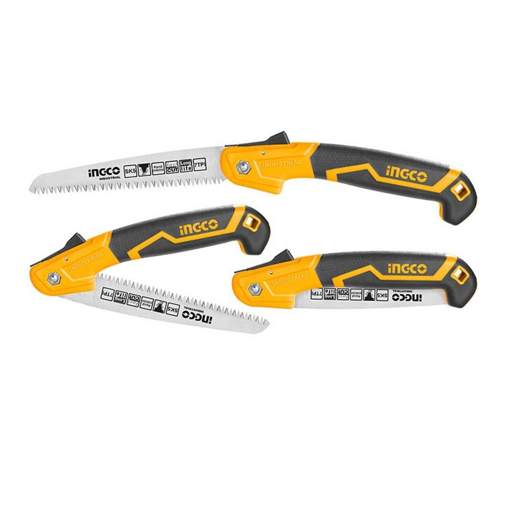Skladacia ručná píla 180 mm 7 TPI ingco