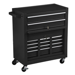 Dielenský vozík - skrinka na náradie s 8 zásuvkami 2 diely HBM