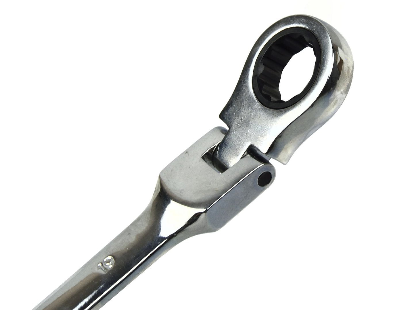 Sada kombinovaných očko-plochých kľúčov s račňou a kĺbom 6ks 8 - 19mm Geko