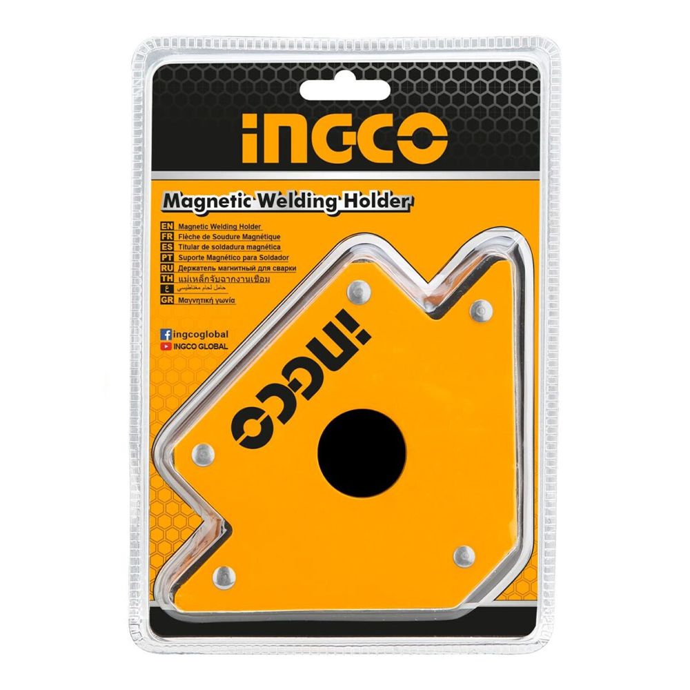 Zvárací magnetický uholník 4'' Ingco