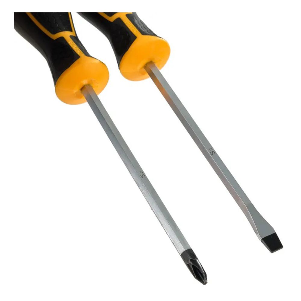 Súprava 2 skrutkovačov cr-v ingco