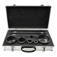 Sada vykružovacích koruniek na betón 9ks