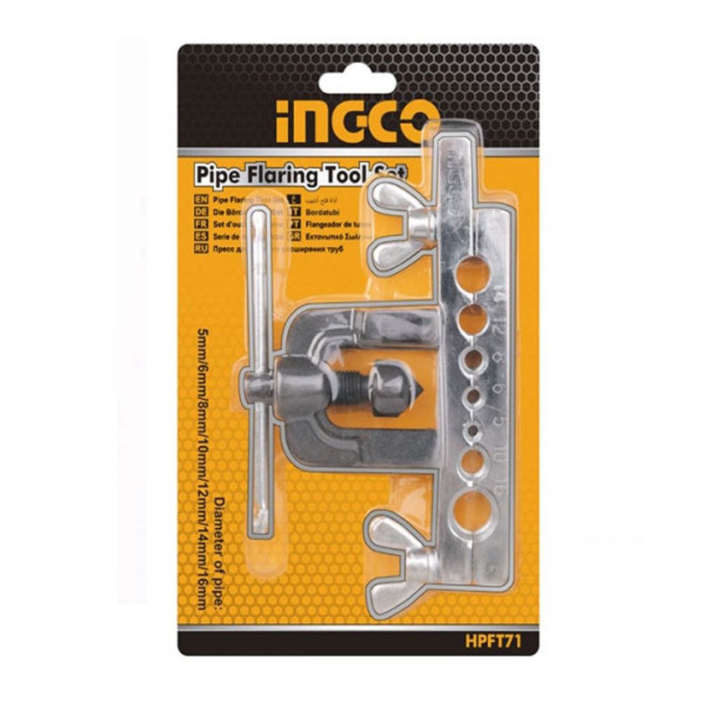 Zariadenie na rozšírenie brzdových trubiek 5–16 mm Ingco