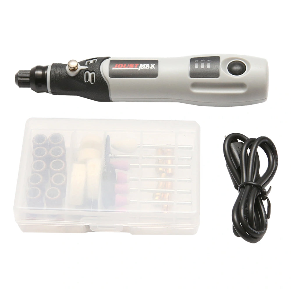 Mini brúska s akumulátorom 4,2V 600mAh s príslušenstvom