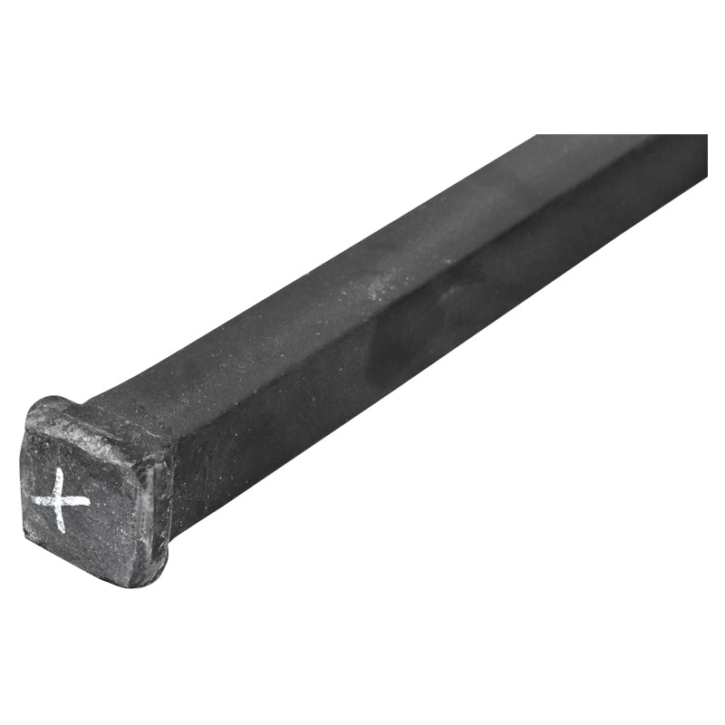 Štvorhranný hriadeľ pre disky 36 × 36 mm, dĺžka 1575 mm, M29, C+F