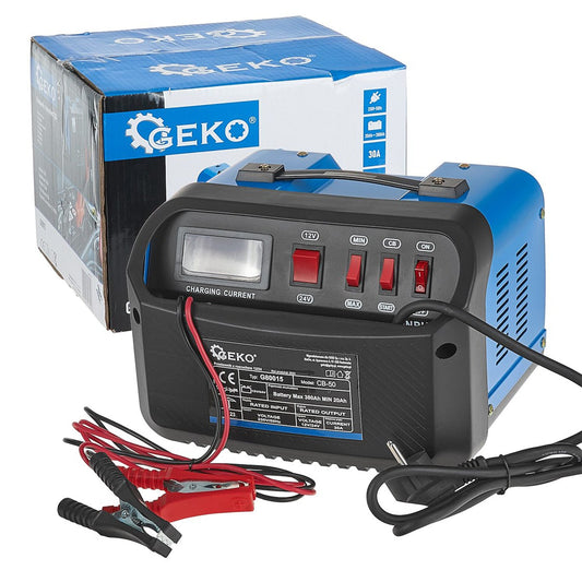 Nabíjačka autobatérií so štartérom CB50 12V /24V, 30A, pre batérie 20 - 380Ah